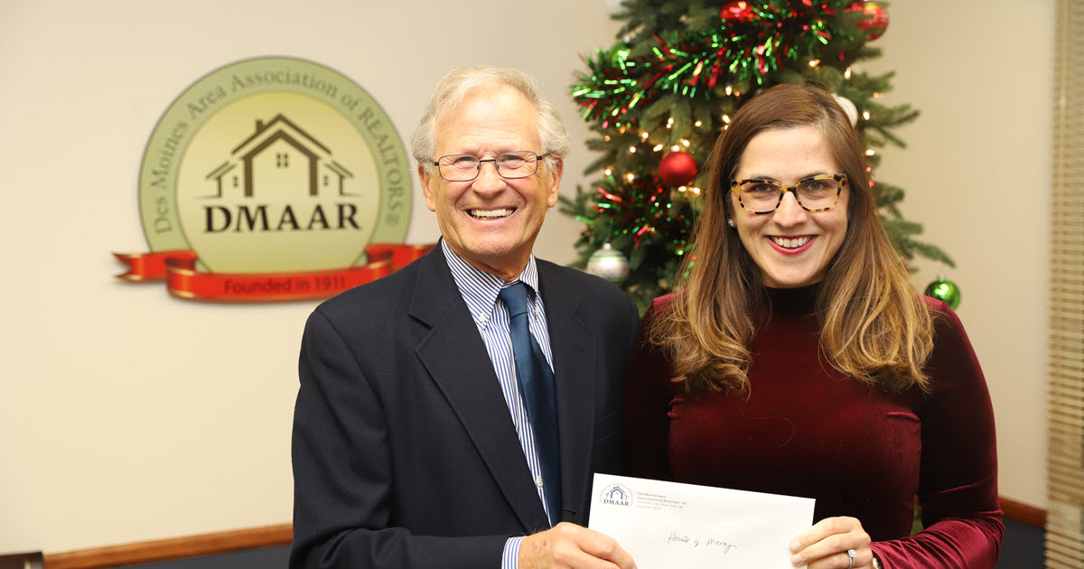 Des Moines Area Assn of REALTORS Foundation Donates 70,000
